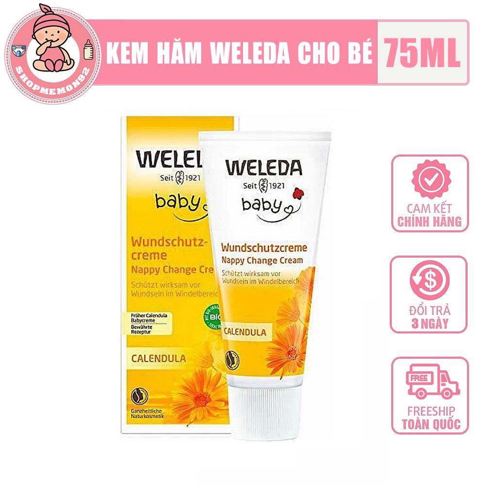 Kem hăm Weleda cao cấp hàng nội địa Đức 75ml cam kết chính hãng