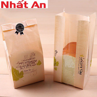 Túi đựng bánh mì hoa cúc 100 cái