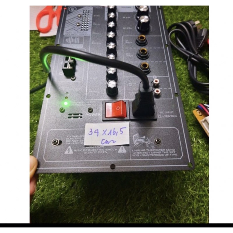 Mạch loa kéo 2020 công suất 200w bass 30-40-50 . R 40 ôm kích thước 16x34 coi 65