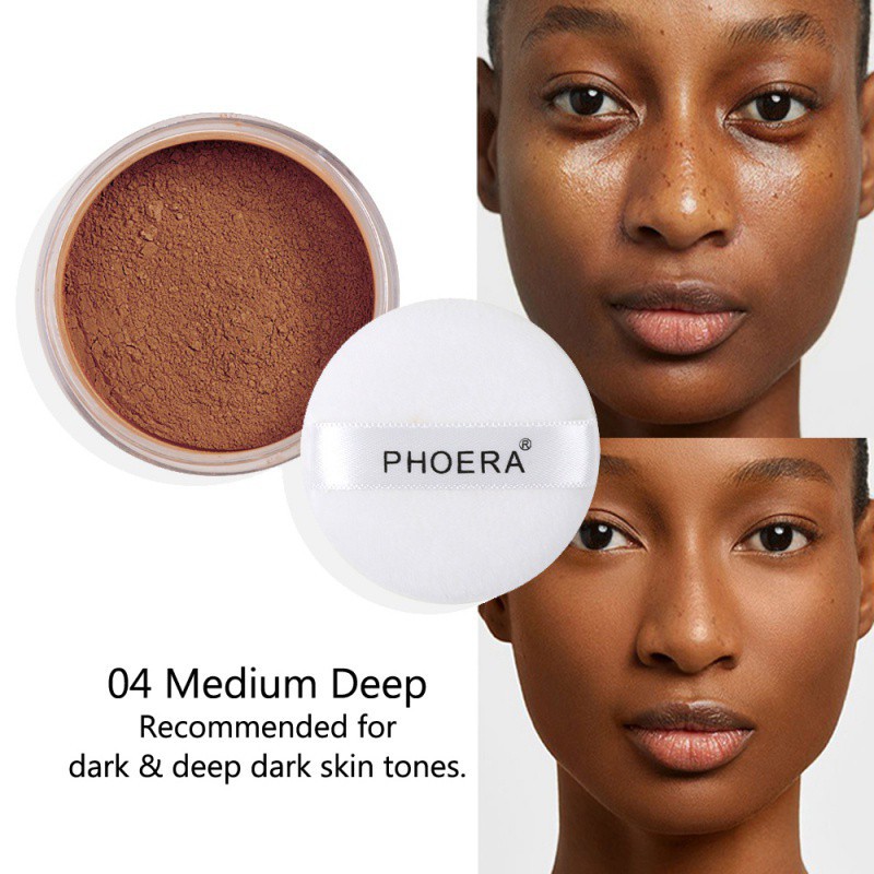 Phấn phủ kiềm dầu làm sáng PHOERA dạng bột