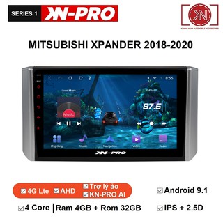 Mặt dưỡng lắp màn hình android xe Xpander 2018-2019- 2020, mặt nạ xpander