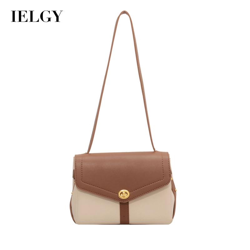 Túi Đeo Chéo Dáng Vuông Nhỏ Màu Tương Phản Chất Lượng Cao Thời Trang Cho Nữ