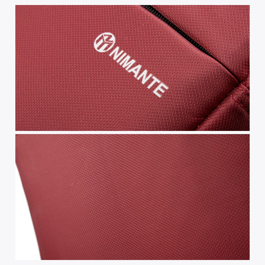 Túi Đeo Chéo Unisex Nimante NM6617 Để iPad Dày Dặn Vải Oxford 4 Màu Thời Trang Minigoo | BigBuy360 - bigbuy360.vn