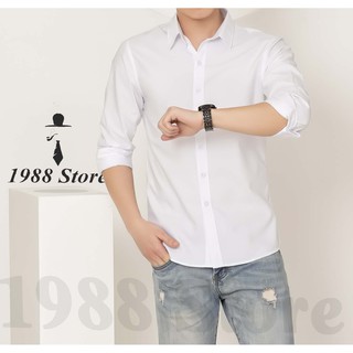 Áo sơ mi nam dài tay SD-01 (Màu trắng)
