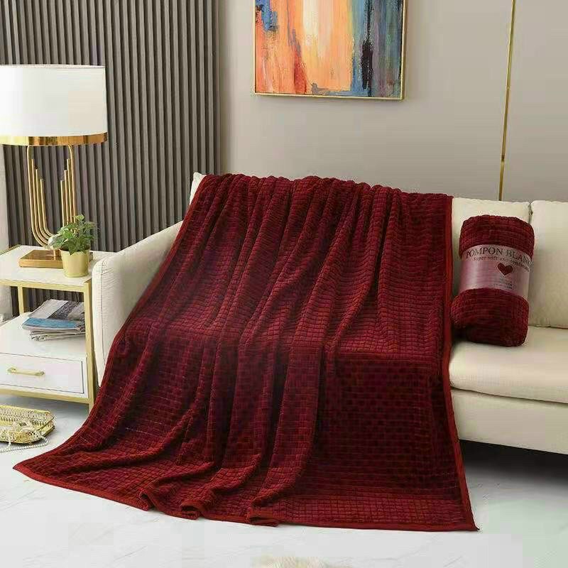 [GIÁ SỈ] Chăn Lông Tuyết Thu Đông Blanket, Chăn Tuyết 1 Lớp mịn ấm 2m x 2m2