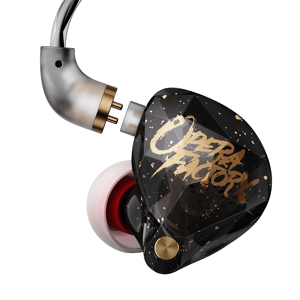 Whizzer OperaFactory OS1 Pro Graphene Dynamic Driver In Ear Earphone Noise Isolating HIFI Stereo Deep Bass DJ Sport Gaming