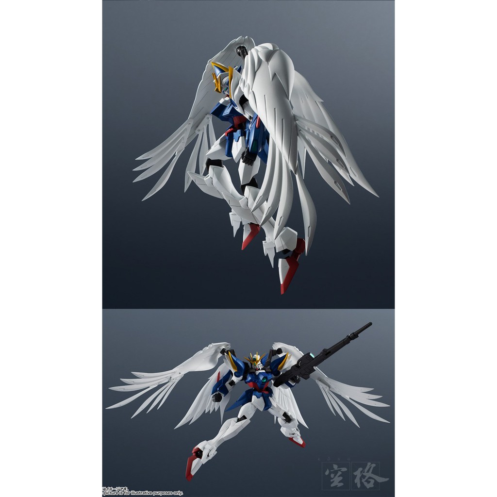 Mô Hình Ráp Sẵn Gundam Universe Wing Zero EW / Ez8 / Strike