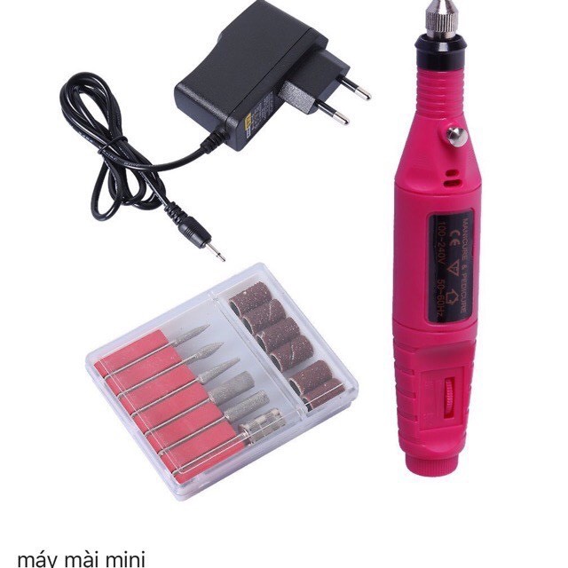 Máy Mài Mini Cầm Tay Làm Nail - Nhỏ Gọn, Tiện Lợi