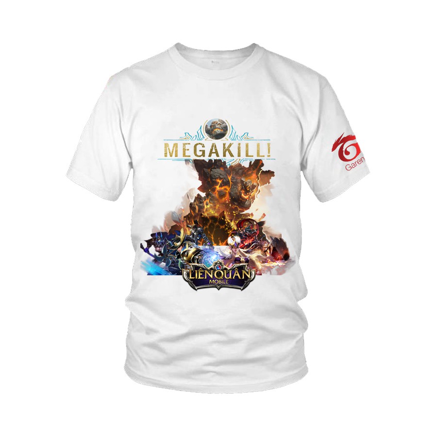Áo Thun Liên Quân Mobile Lumburr Skin Dung Nham (7 Màu)