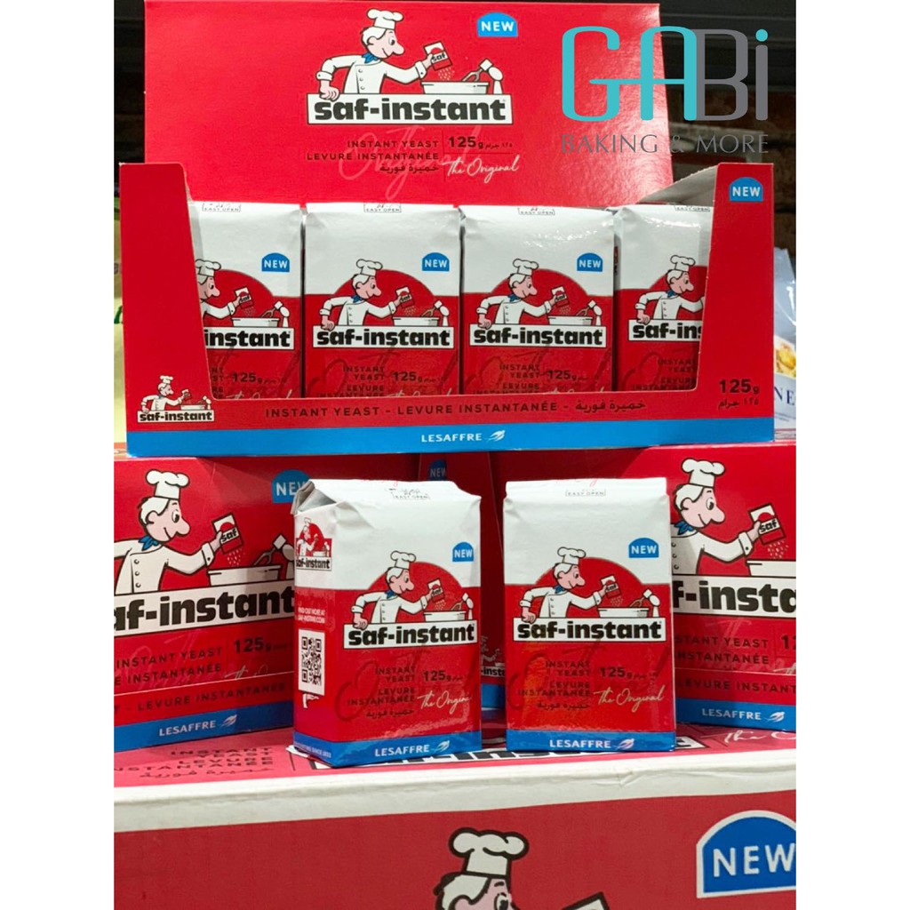 [Mã 77FMCGSALE1 giảm 10% đơn 250K] Men saf-instant 125g nhãn vàng/đỏ | BigBuy360 - bigbuy360.vn