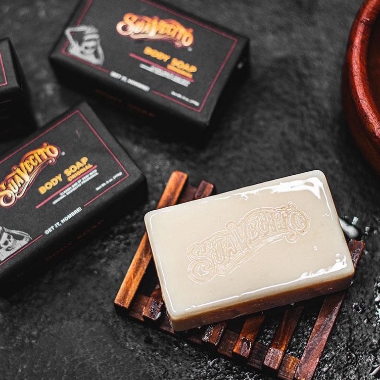 Thanh xà phòng tắm Suavecito Body Soap – Whiskey Bar