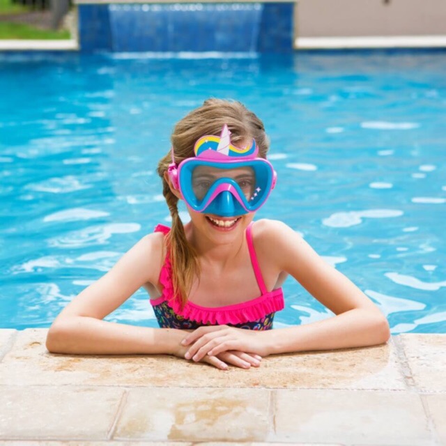 Kính bơi trẻ em kiểu mặt nạ hoạt hình nhiều kiểu dáng cho bé trai và bé gái roadstar swimways
