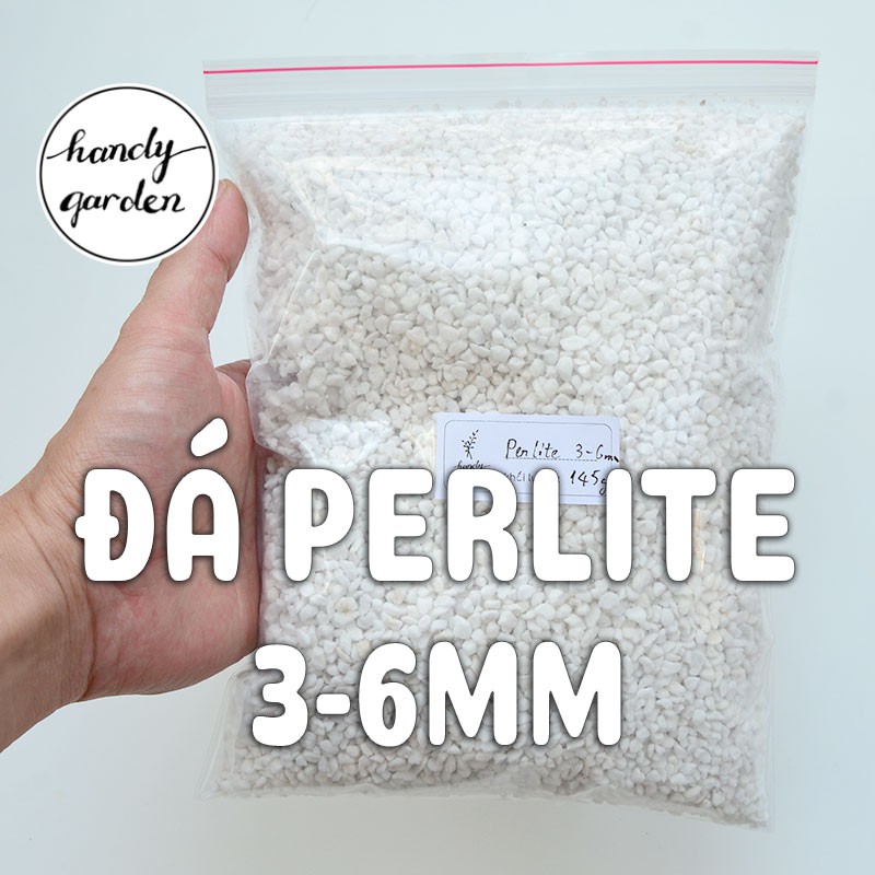 [Ship Nhanh]1 Lít Đá Perlite 3-6mm Đá trân châu - trộn đất trồng sen đá xương rồng | HandyGarden