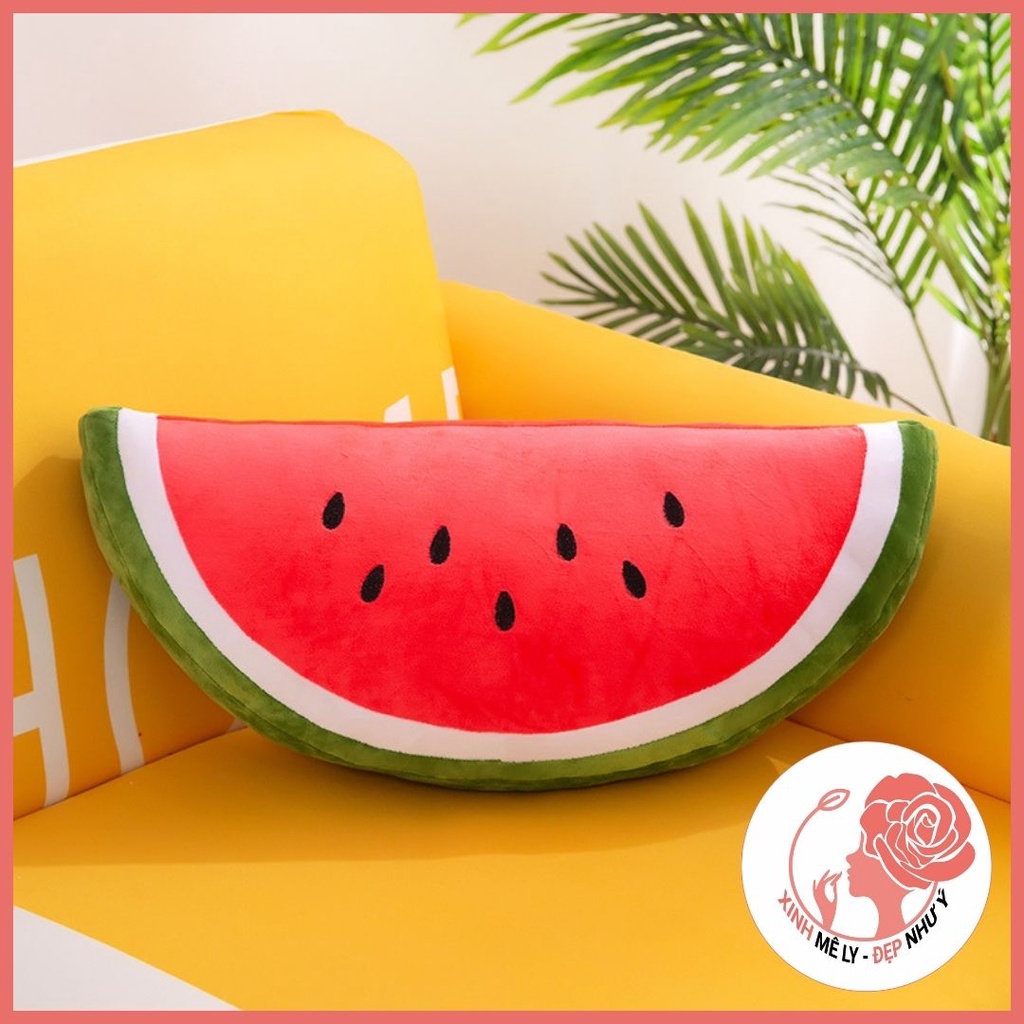 Bóp đựng đồ cá nhân , ví túi đựng tiền xu hình dưa hấu , túi đựng bút hình trái cây Ximely