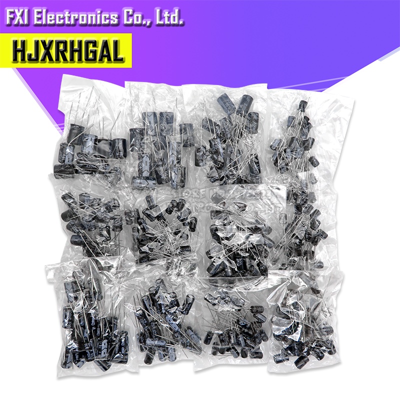 Bộ 900 Tụ Điện Phân 30 Giá Trị 0.1uF-1000uF 10V 16V 25V 50V