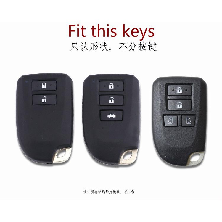 Vỏ Tpu Mềm Chất Lượng Cao Bảo Vệ Chìa Khóa Điều Khiển Từ Xa Cho Xe Hơi Toyota Vios Prius Camry Corolla C-hr Chr Rav4 Prado Vios 2020 Giá Đỡ