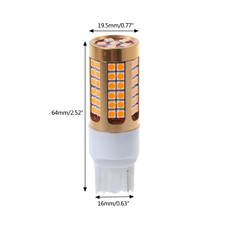 Bóng Đèn LED Tín Hiệu DC12V 7440 T20 3030 78SMD Cho Xe Hơi