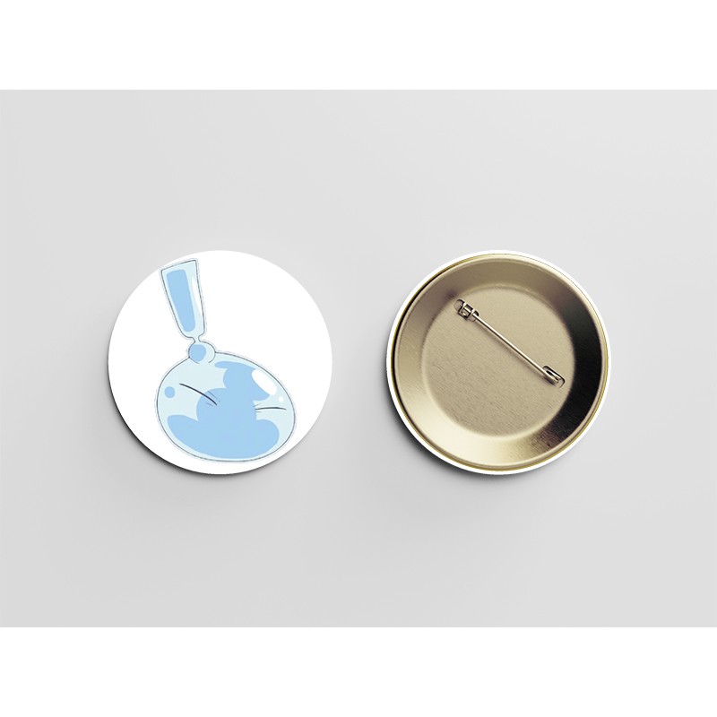 (nhiều mẫu) Huy hiệu cài áo IN HÌNH Tensei-shitara Slime datta Ken Lúc đó, tôi đã chuyển sinh thành Slime