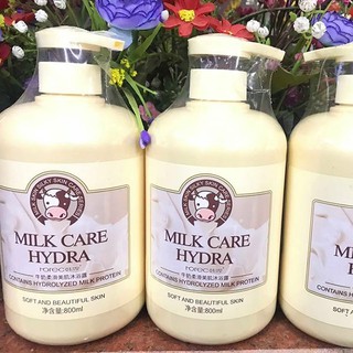 SỮA TẮM CON BÒ MILK CARE HYDRA 800ML