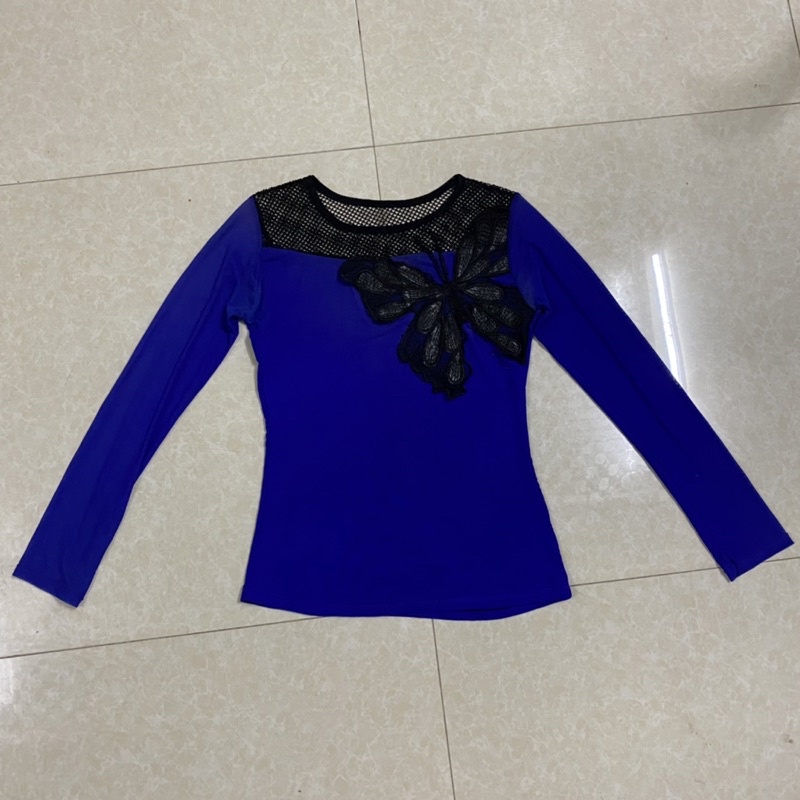 Áo ren xanh freesize