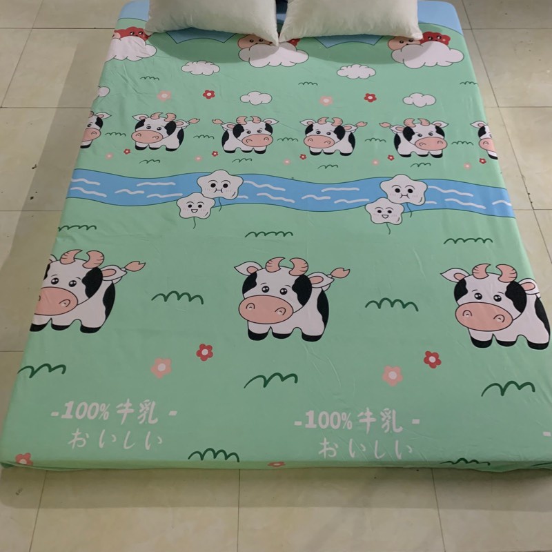 Ga Chống Thấm Bảo Vệ Dệm Ga Chống Thấm Cotton Cao Cấp Dùng Trục Tiếp Bảo Vệ Nệm Cho Trẻ Nhỏ Và Người Lớn Tuổi