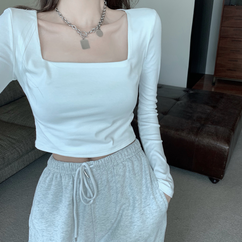 Áo thun IELGY tay dài in nhiều màu phong cách sành điệu tùy chọn