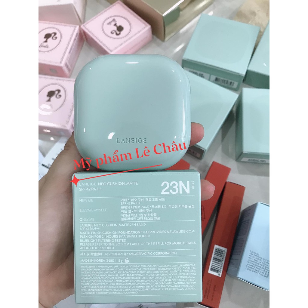 ( Chuẩn bill ) PHẤN NƯỚC LANEIGE NEO MATTE CUSHION 15g