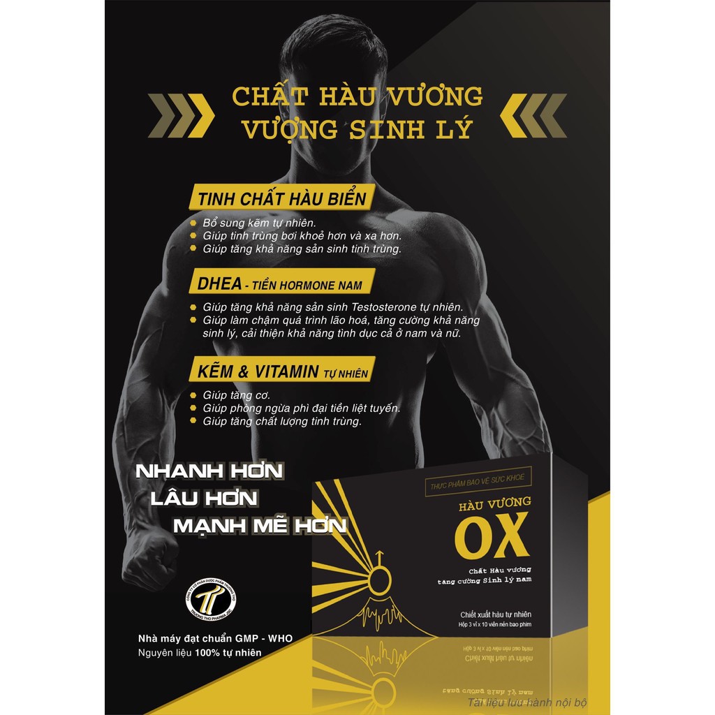 Hàu Vương OX Tăng Cường Sức Khỏe Sinh Lý Nam Giới Hiệu Quả | BigBuy360 - bigbuy360.vn