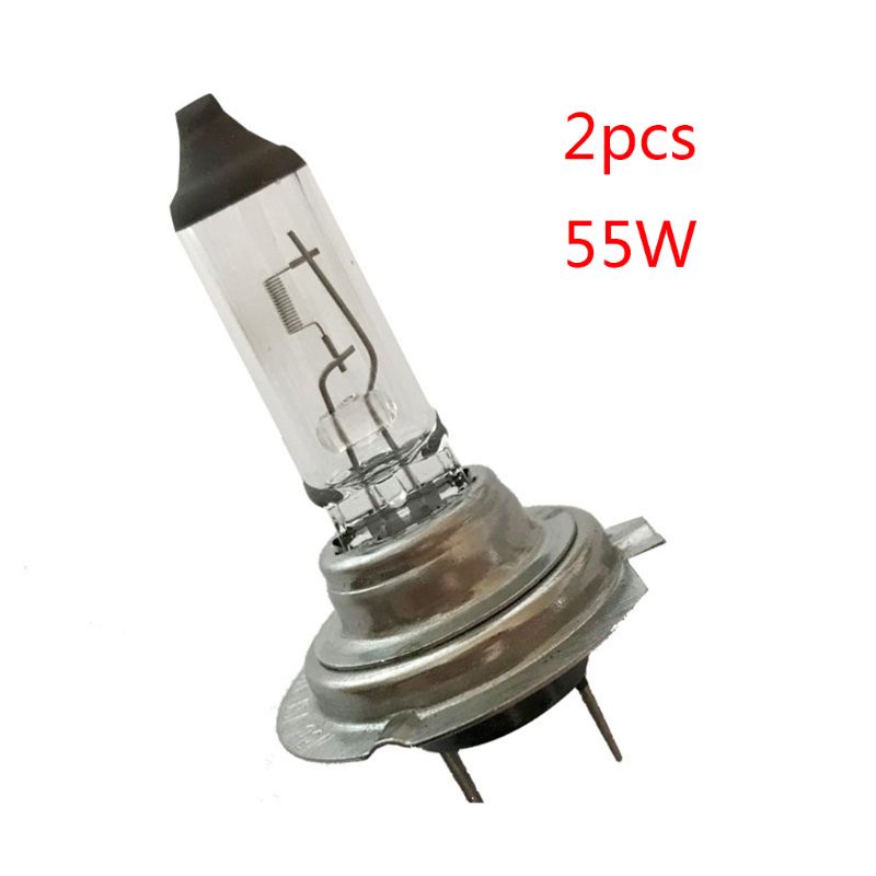 Set 2 bóng đèn pha halogen H7 55W/100W 12V cao cấp cho xe ô tô