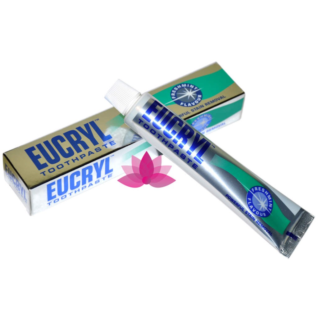 Kem đánh trắng răng Eucryl Toothpaste 50ml