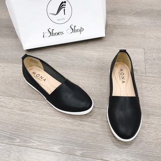 Giày slipon nữ da mềm MONA - B323
