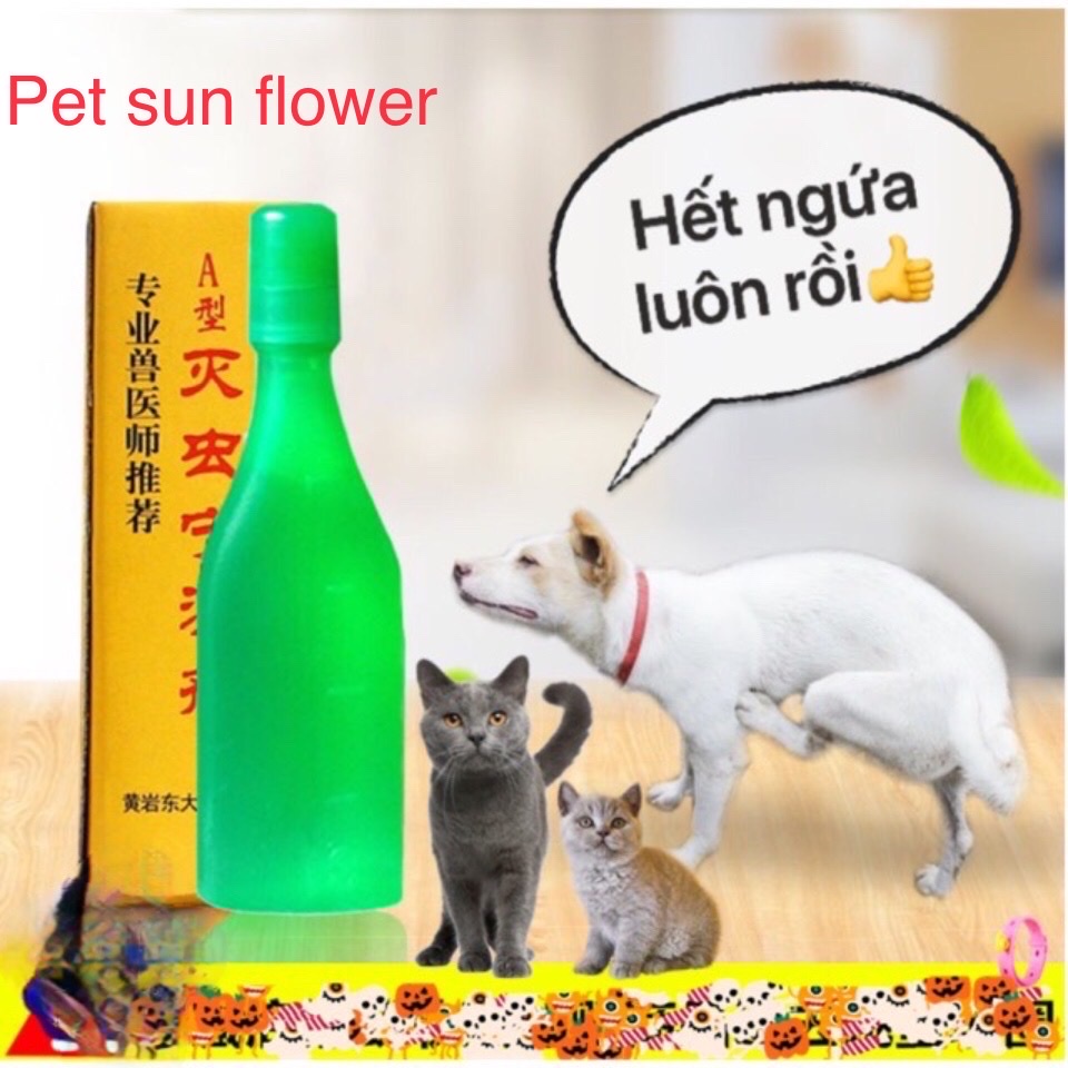 Nhỏ Gáy Ve Rận Bọ Chét Chó Mèo