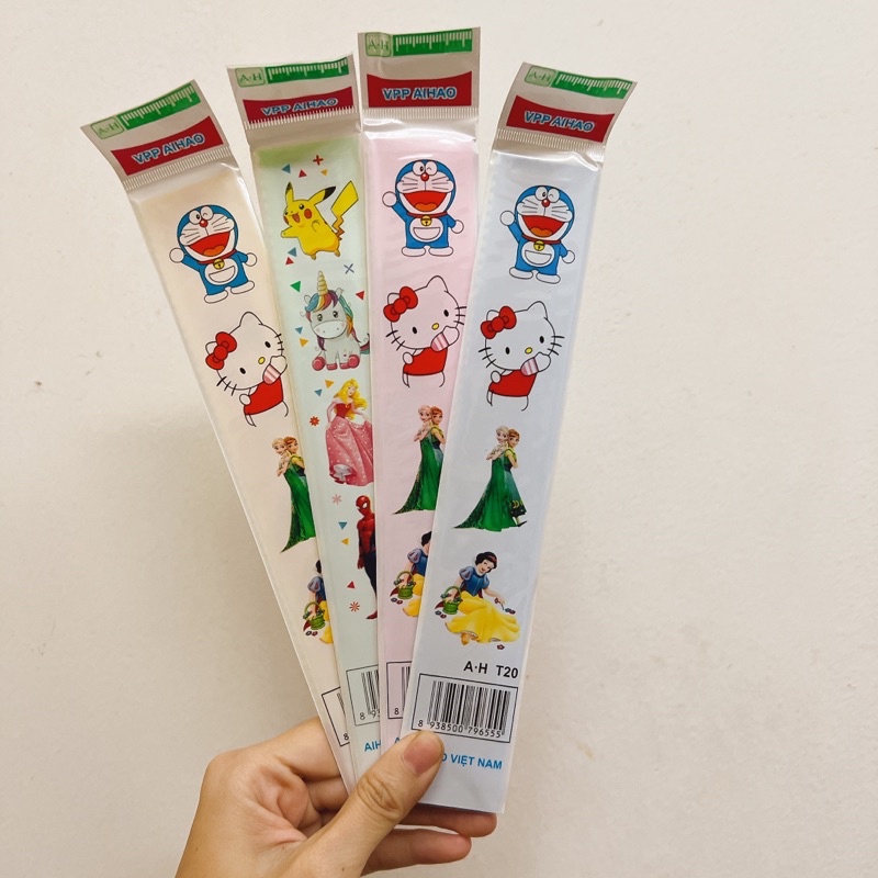 Thước nhựa học sinh (20cm)