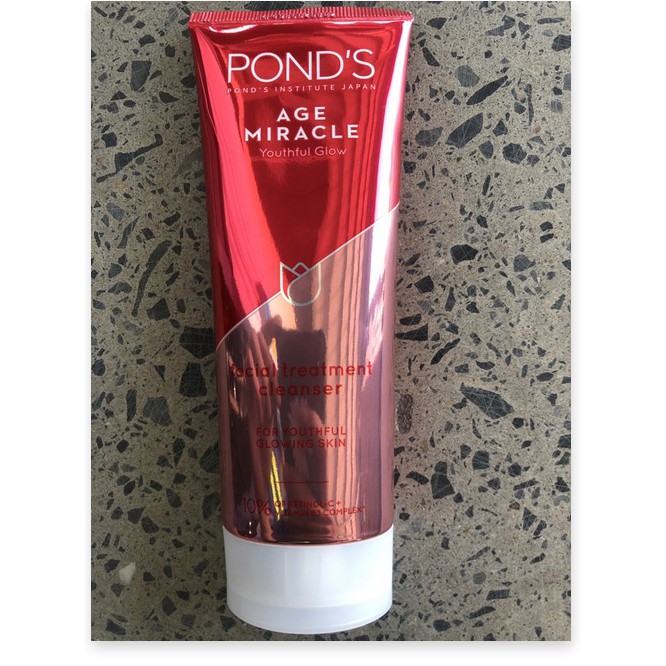 [Mã chiết khấu giảm giá sỉ mỹ phẩm chính hãng] Sữa rửa mặt ngăn ngừa lão hóa Pond's Age Miracle 100g