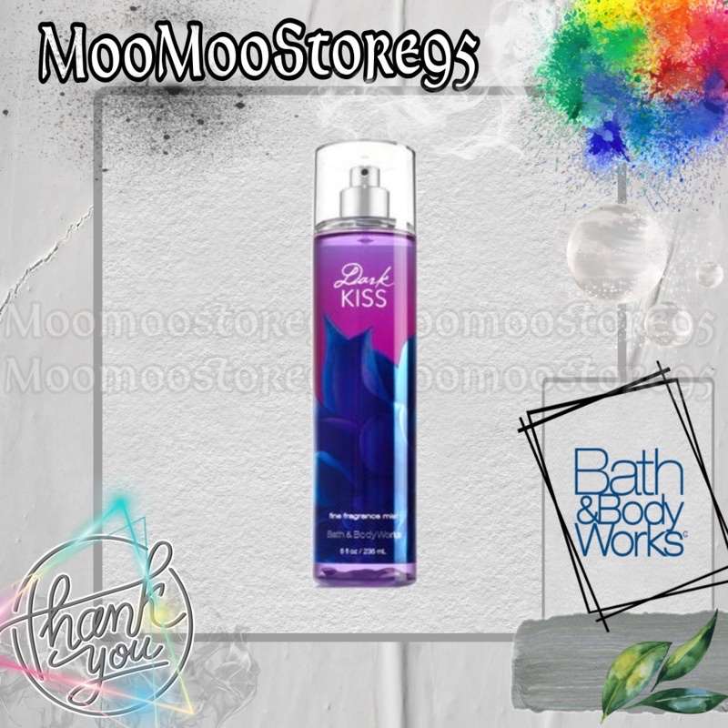 [ Mua ngay ] Xịt thơm Dark Kiss Mist Bath and Body Works=