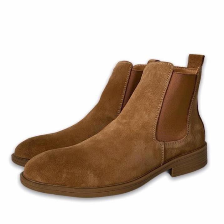 [Sale 3/3] Giày chelsea boots TEFOSS HN601 cao cổ da thật cao cấp size 38-43 Sale 11 ' > $ . " "