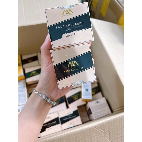 [Chính hãng] Kem face Collagen DNA Cá Hồi MeeA Organic chính hãng 25gr