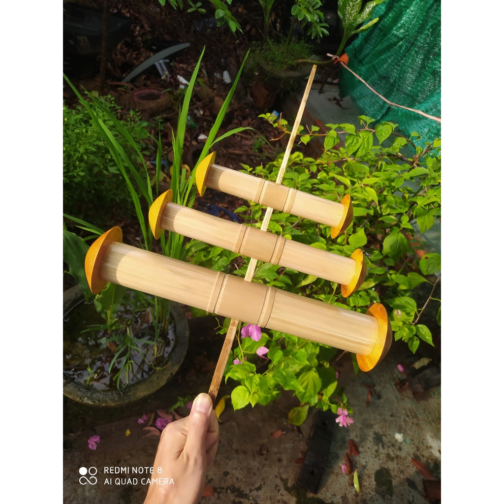 sáo diều cồng 3 d40 hàng đẹp miệng gỗ mít
