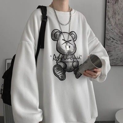 Áo Sweater JL Oversize Ex Bear, JACKLANE, Áo nỉ chui đầu Unisex Jack Lane | BigBuy360 - bigbuy360.vn