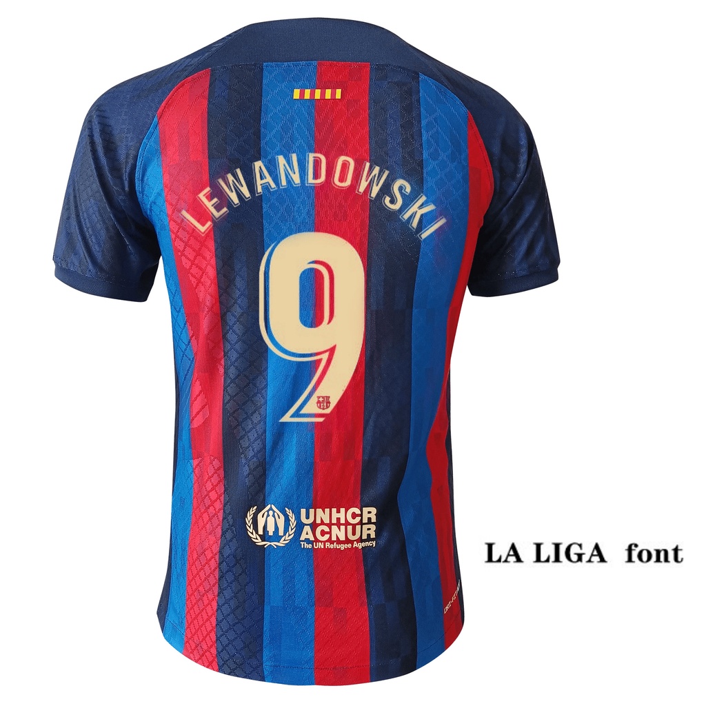 Áo Thun Số 22-23 Câu Lạc Bộ Barcelona s-2xl