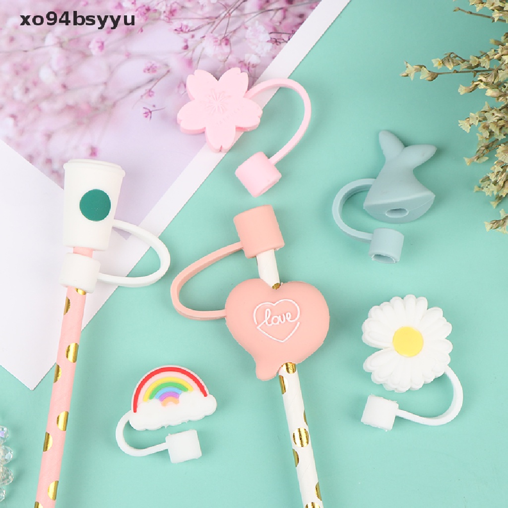 1 Nắp Đậy Ống Hút Bằng Silicone Chống Bụi 6-8mm Xo94Bsyu