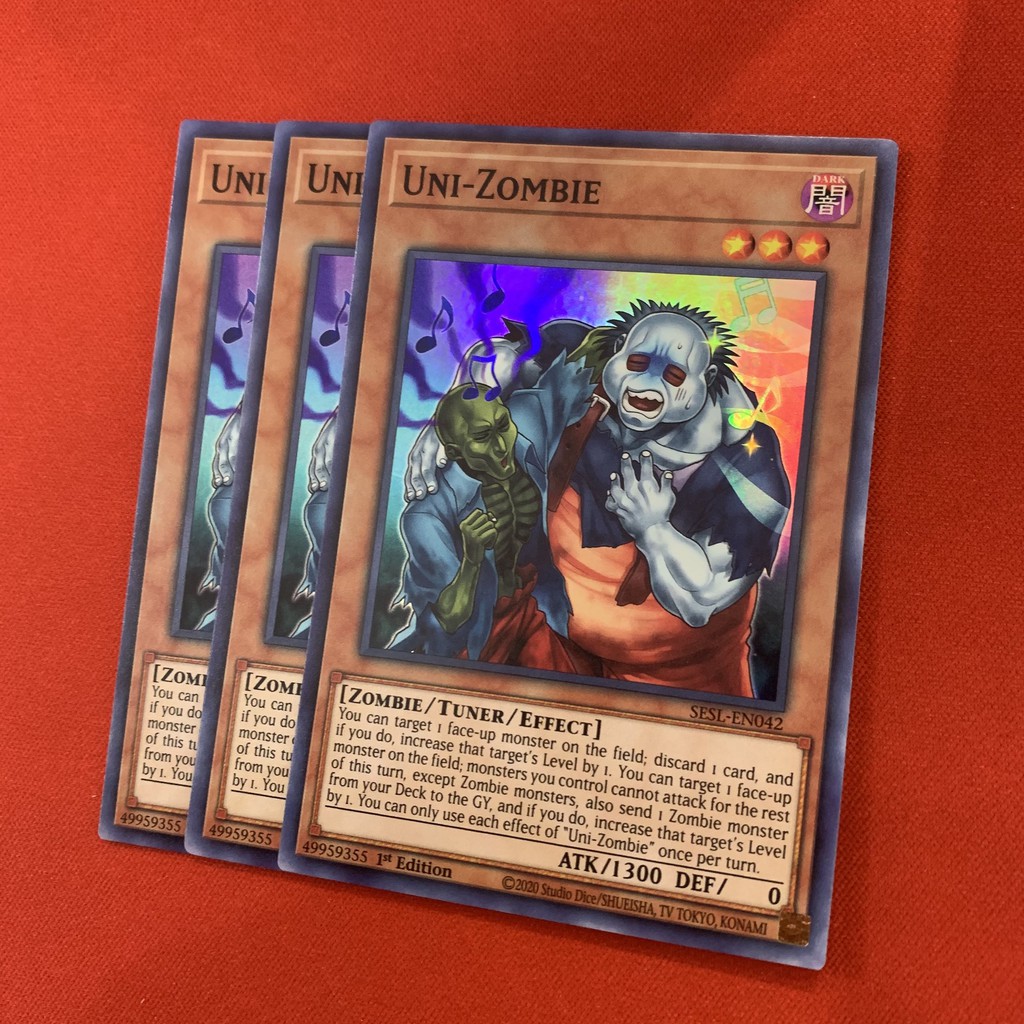 [EN-JP]Thẻ Bài Yugioh Chính Hãng] Uni-Zombie