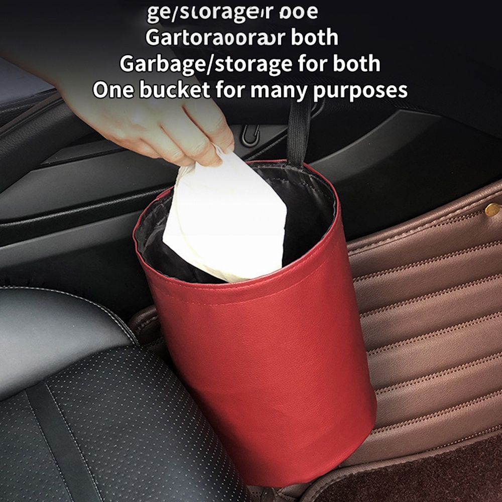 Giá Đỡ Thùng Rác Mini Treo Xe Hơi Tiện Dụng