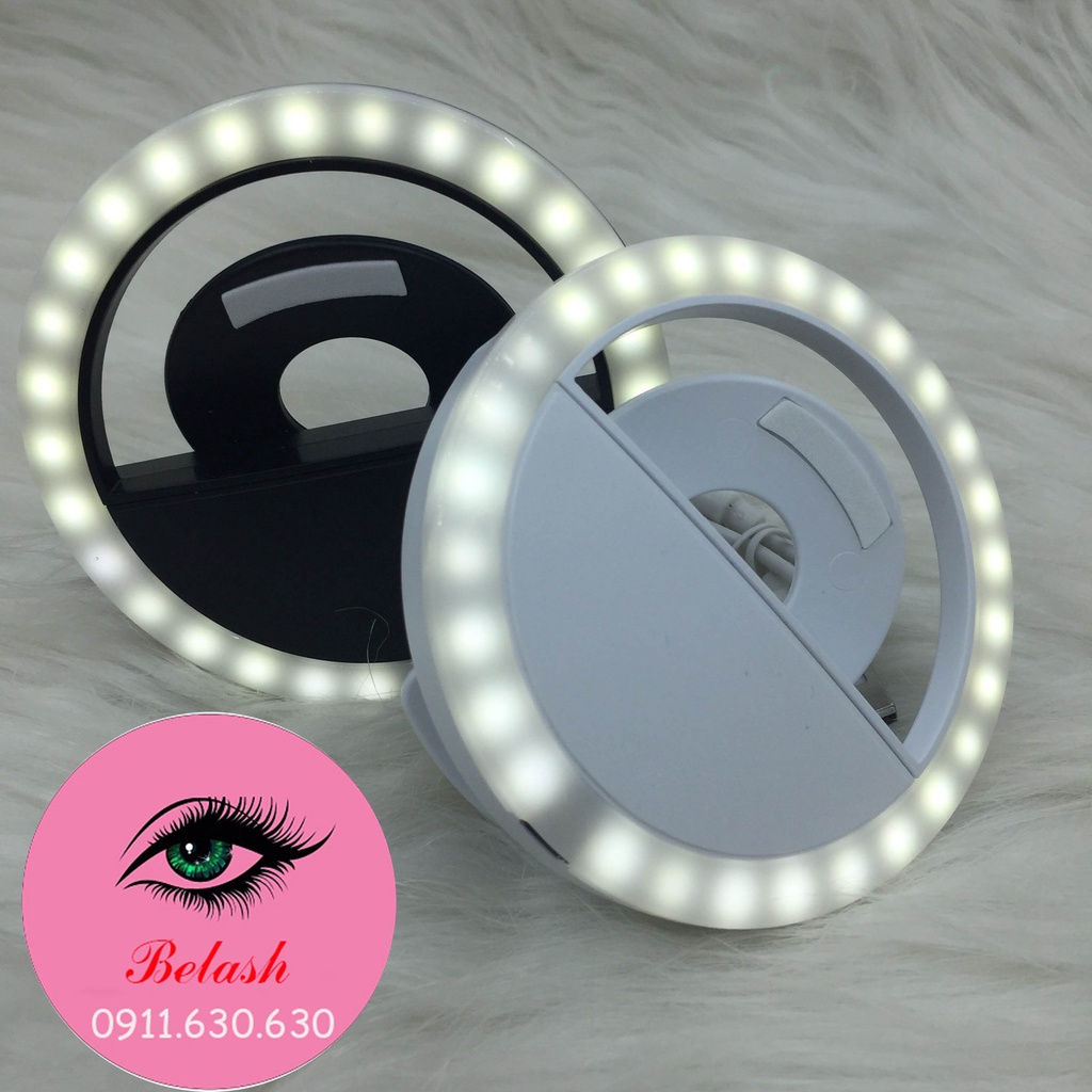 Đèn led siêu sáng gắn điện thoại L1_đèn selfie_dụng cụ mi_keo nối mi_uốn mi_mi fan_Be Lash
