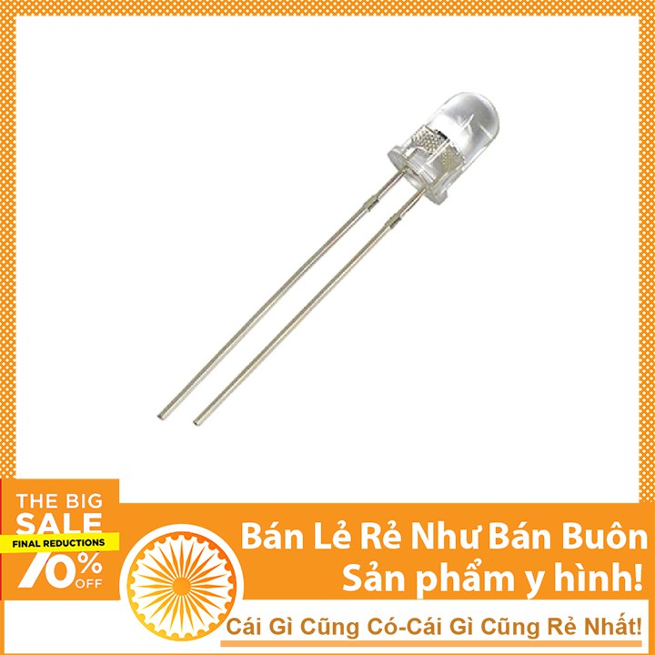 Combo 2 Đèn Led Phát Sáng 7 Màu Siêu Sáng Phi 5mm 2 Chân Tự Nháy