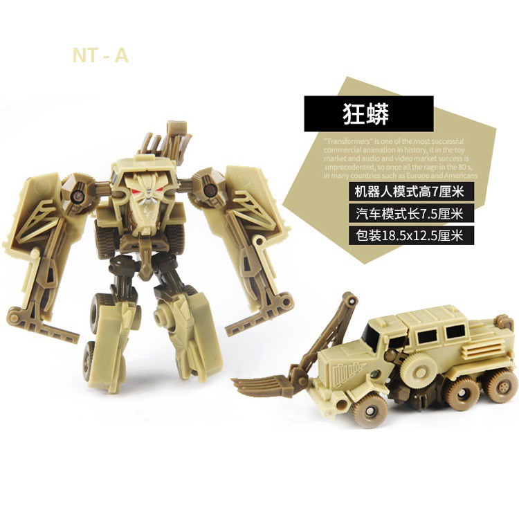 Đồ chơi Robot biến hình thành ô tô Mini 9 Mẫu - Mô hình xe Transformer.