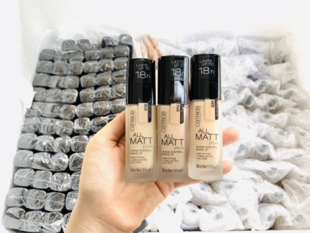 Kem Nền Catrice Cosmetic All Matt Plus Shine Control Make Up 18h