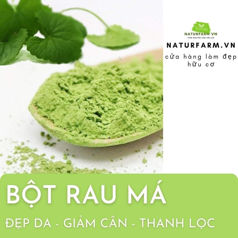 Bột rau má detox nguyên chất 100% Organic