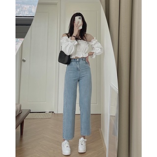 A932 Áo gấm trễ vai Audrey