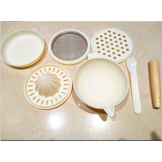 Bộ dụng cụ chế biến đồ ăn dặm 7 món